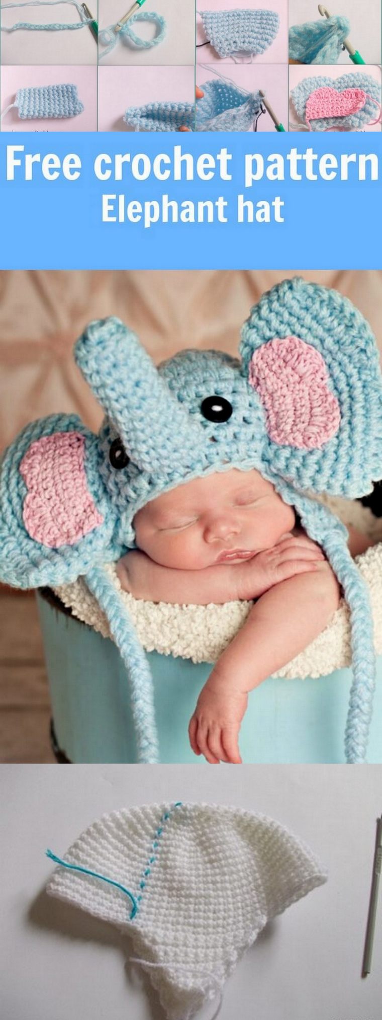 crochet baby Hat pattern (21)