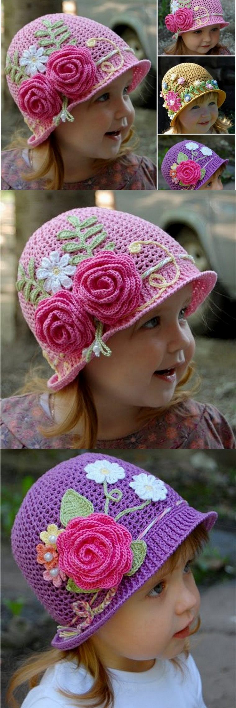 crochet baby Hat pattern (31)