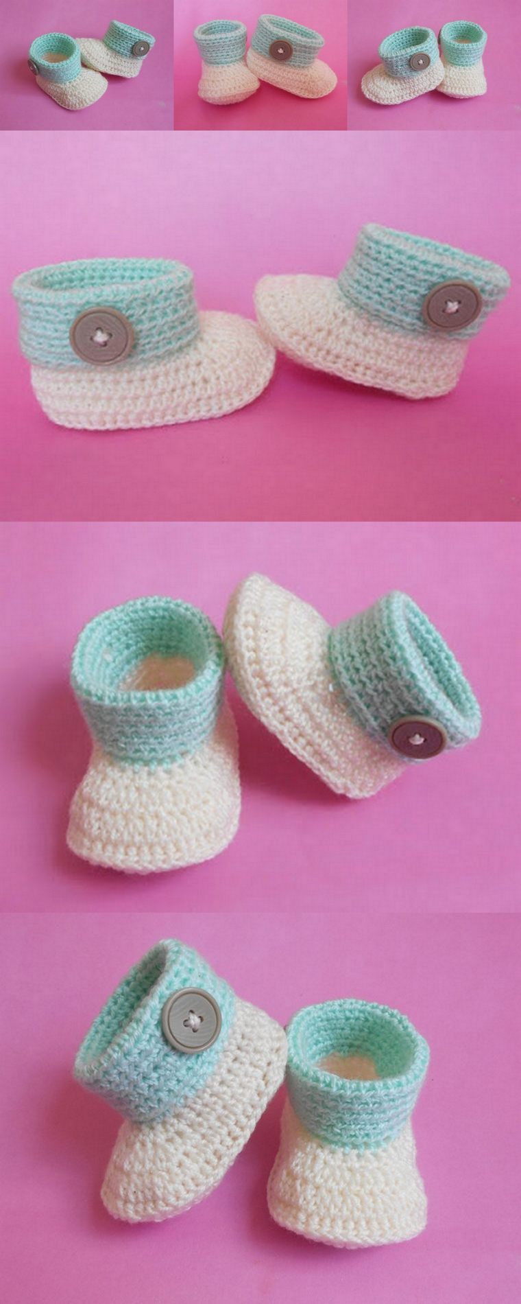 crochet baby booties (34)