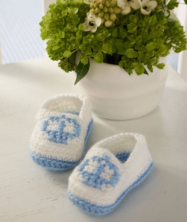crochet baby booties (4)