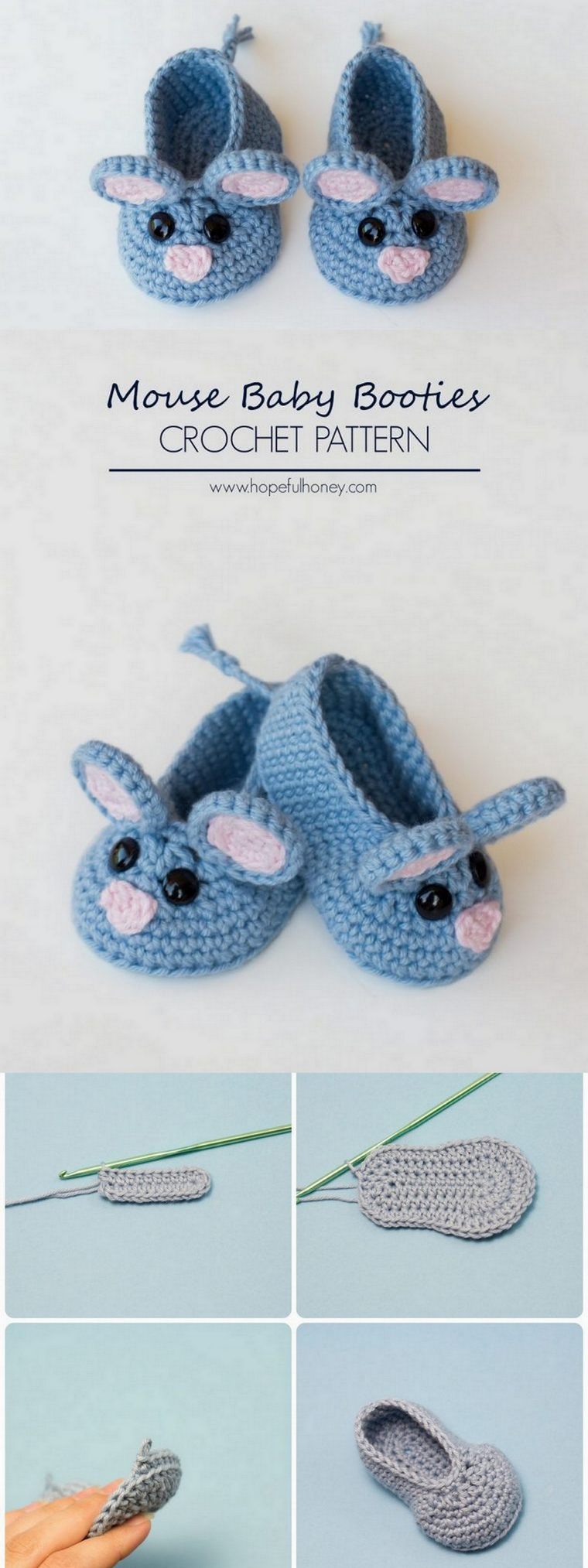 crochet baby booties (50)