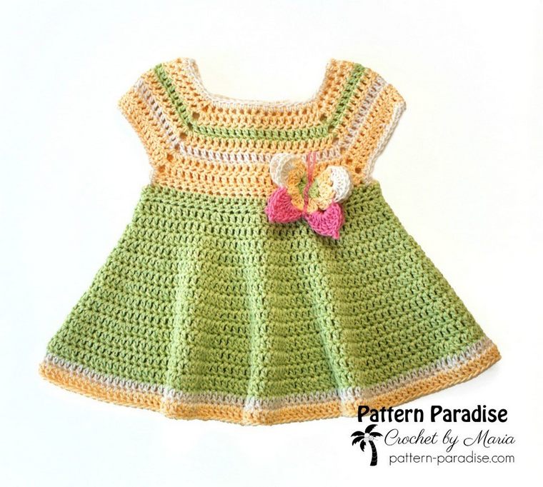 crochet baby dress pattern (29)