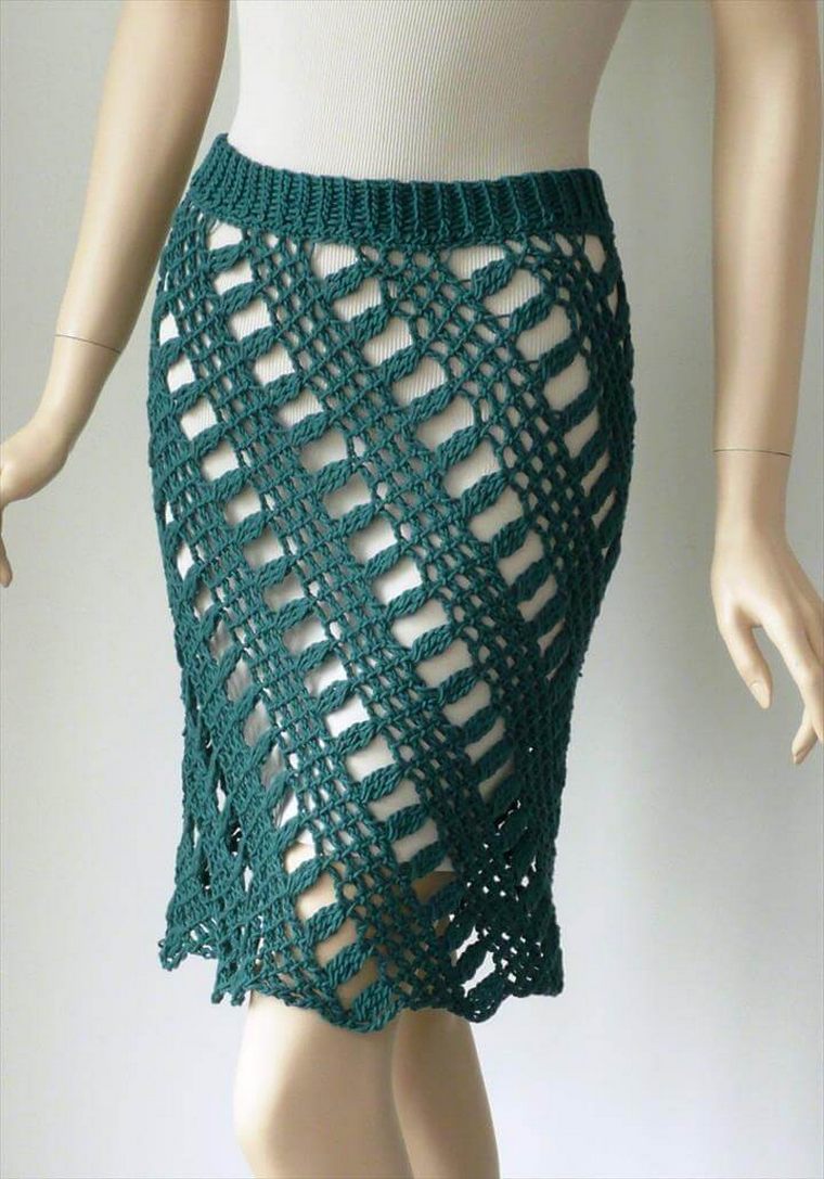 Amazing and Fabulous Crochet Skirt Patterns - How To Make DIY Inspirations