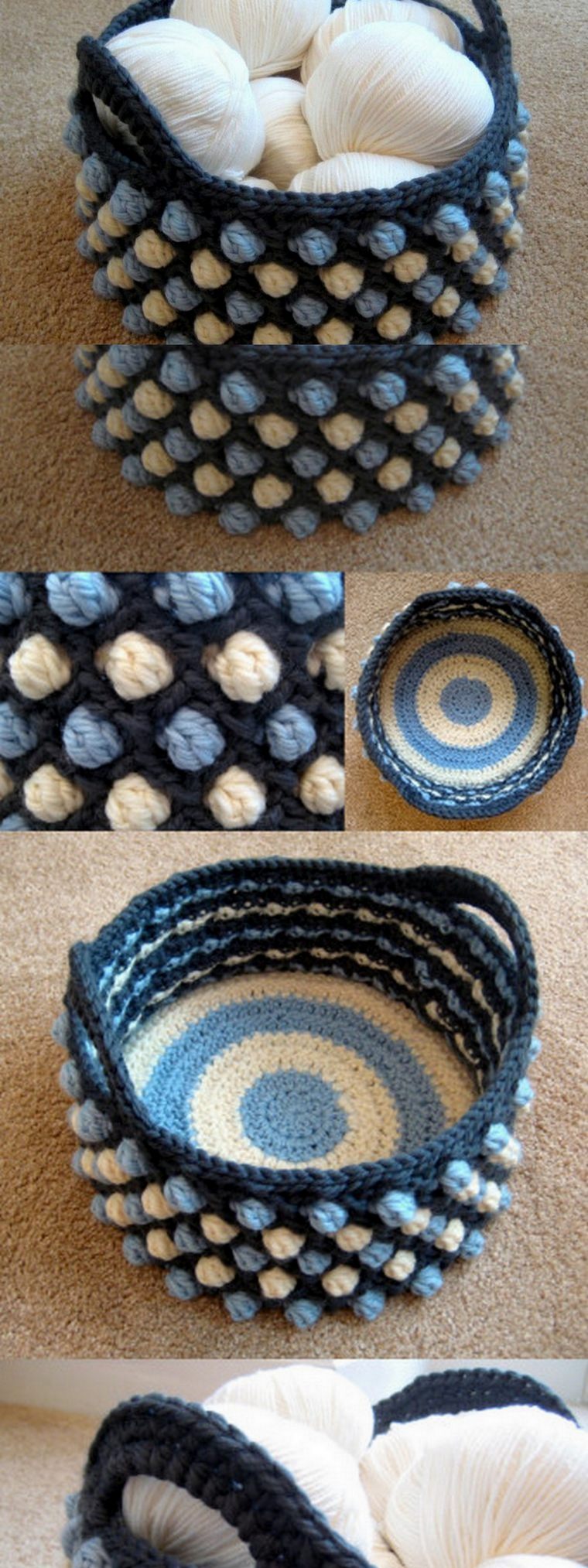 crochet storage basket pattern (31)