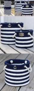 Simple DIY Crochet Storage Basket Patterns - HOW TO MAKE – DIY