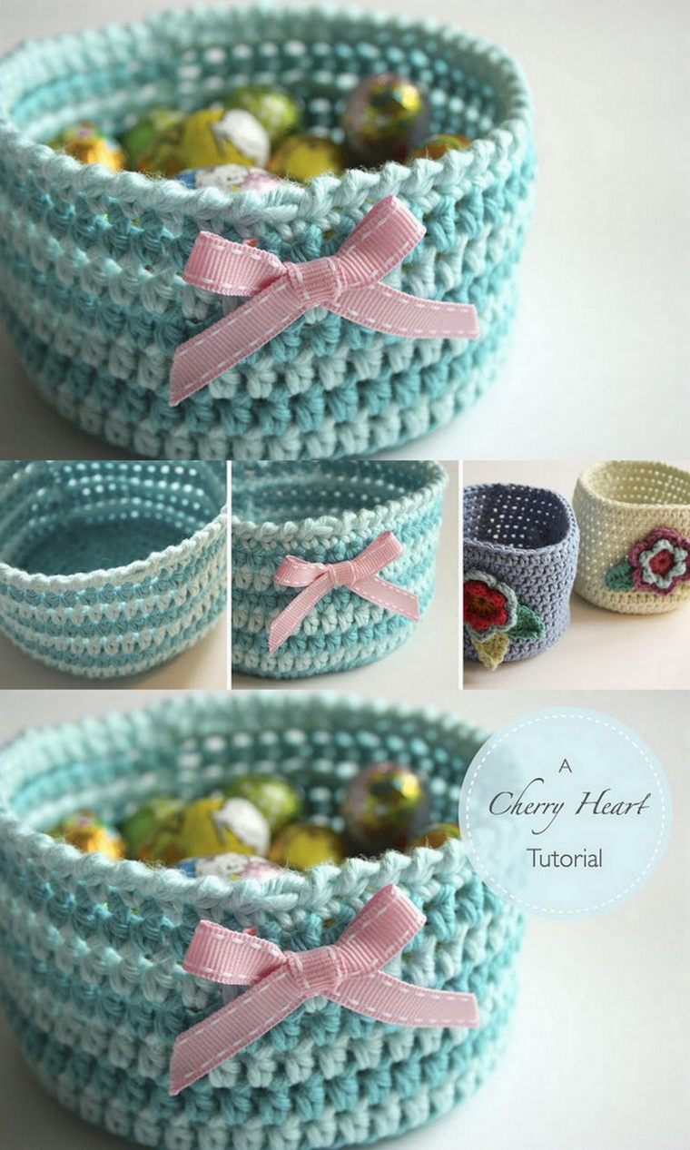 crochet storage basket pattern (42)