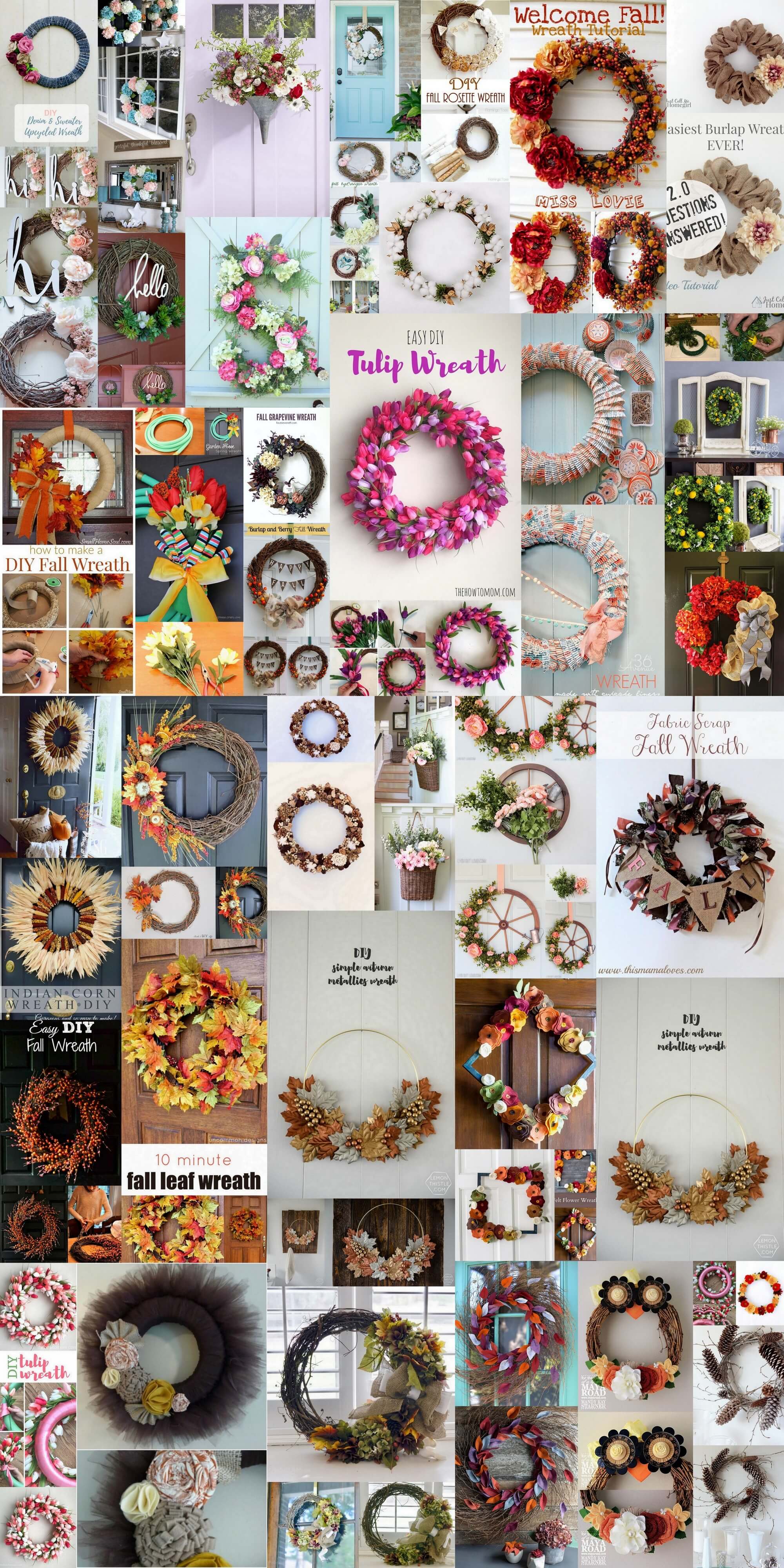 diy fall wreath