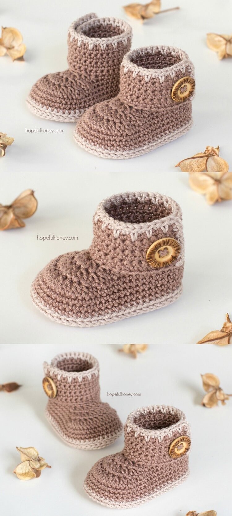 crochet booties pattern (20)