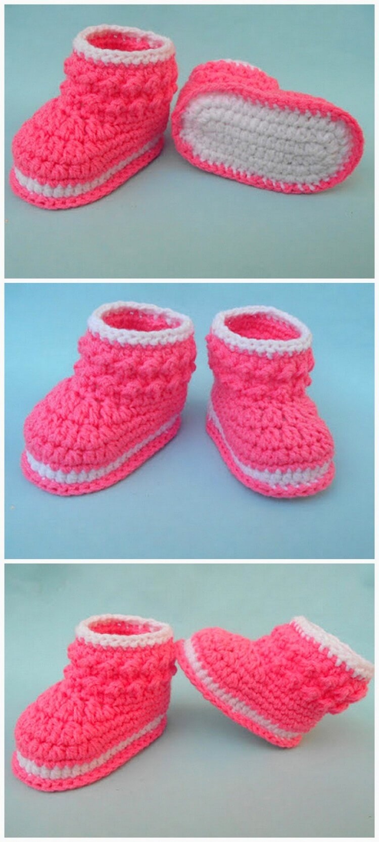 crochet booties pattern (24)