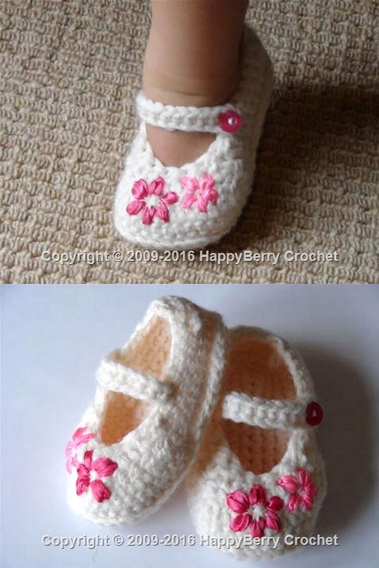 crochet booties pattern (28)