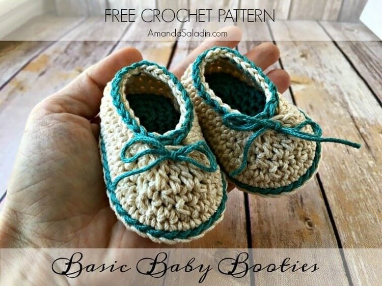 crochet booties pattern (3)