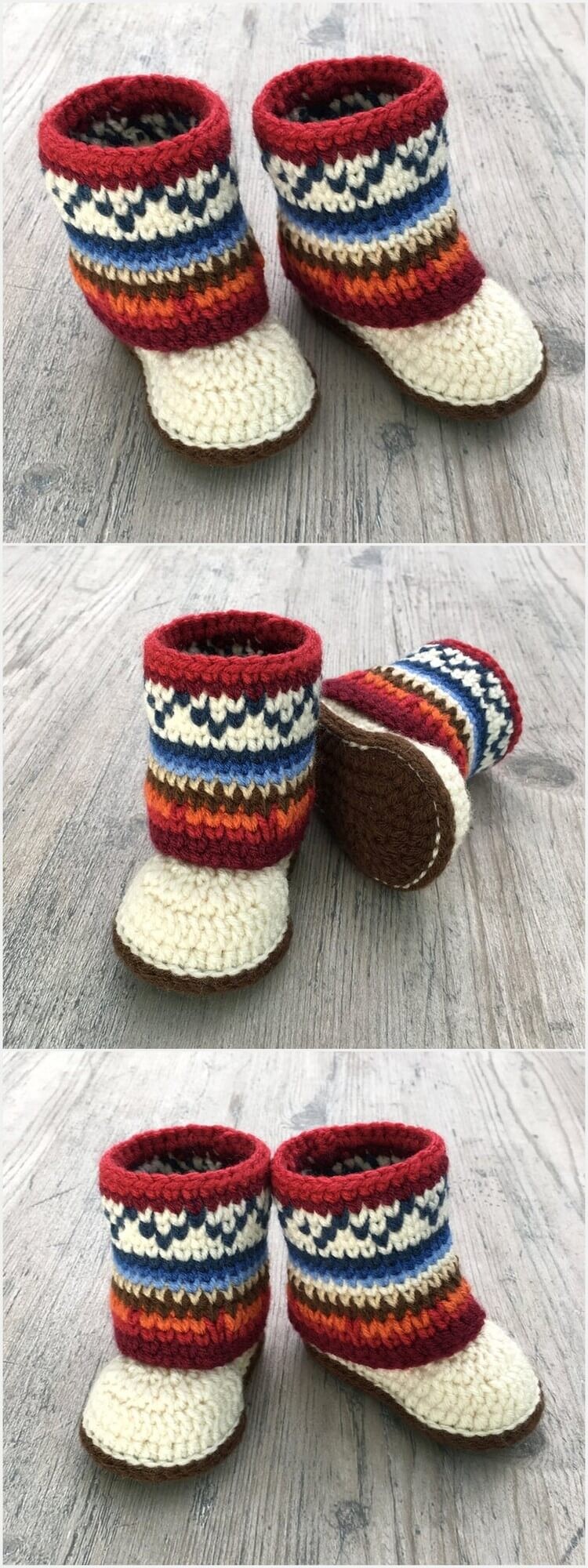 crochet booties pattern (34)