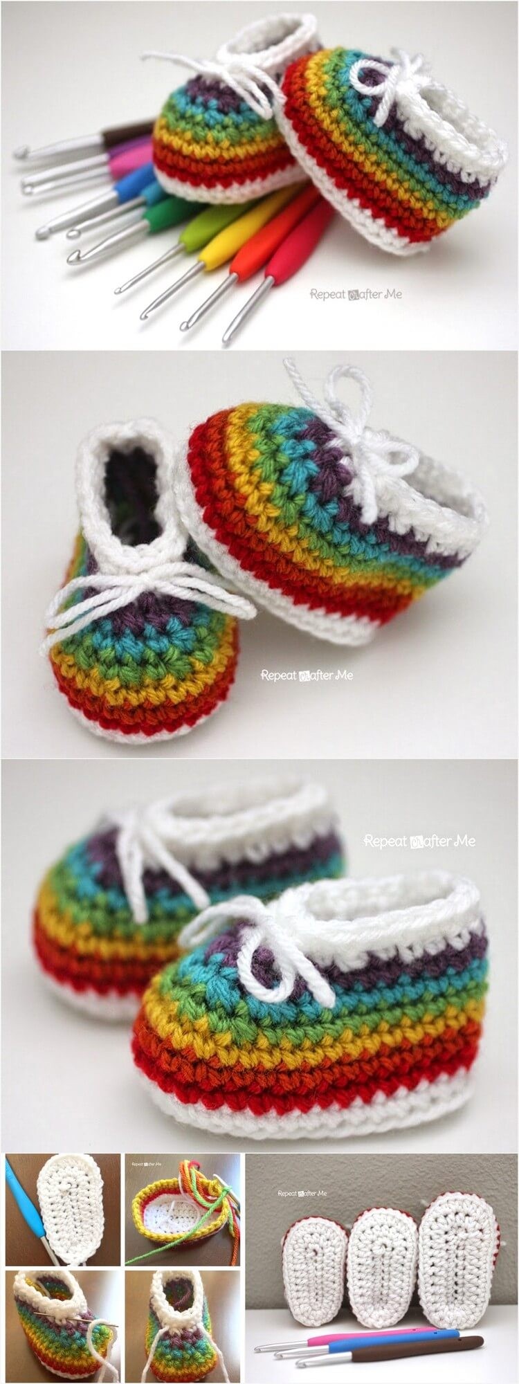 crochet booties pattern (35)