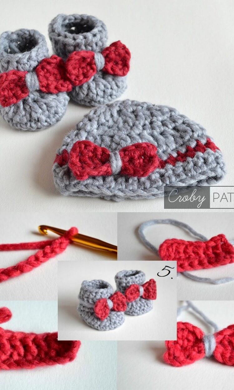 crochet booties pattern (38)