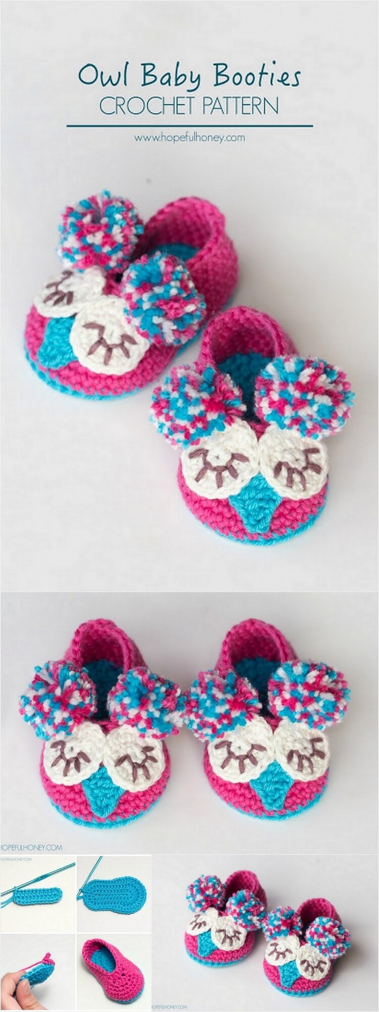 crochet booties pattern (39)