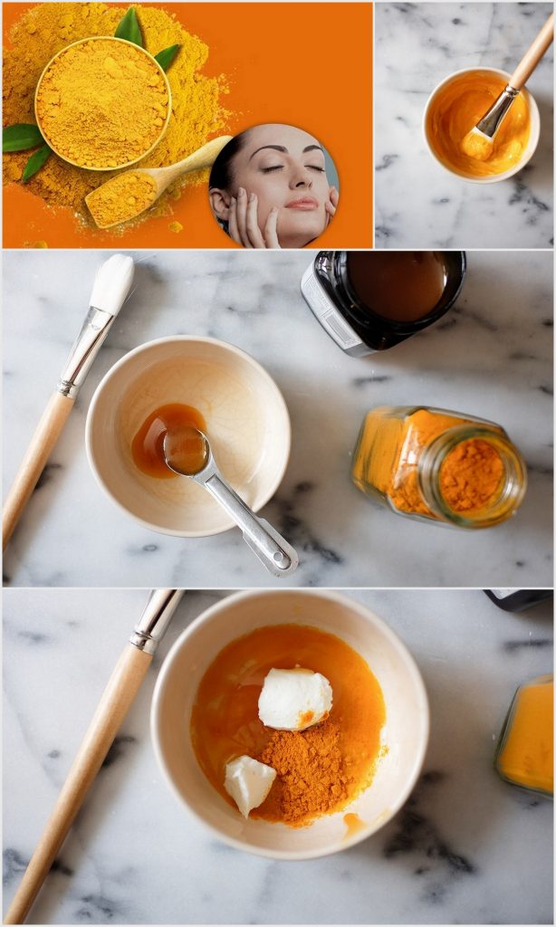 DIY Turmeric Face Mask Ideas HOW TO MAKE DIY