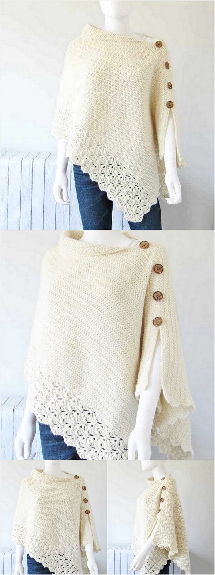 crochet poncho pattern6