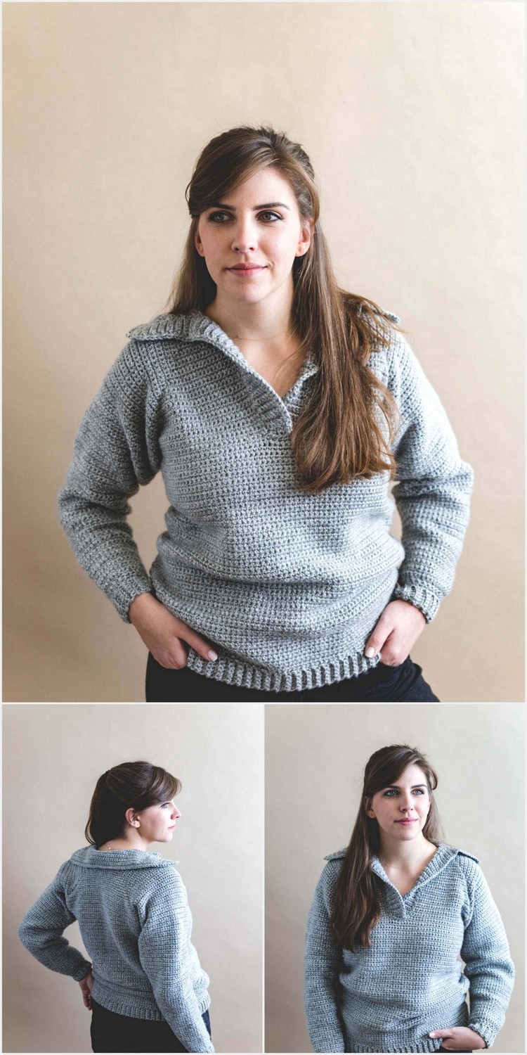 Free DIY Crochet Sweater Patterns - HOW TO MAKE – DIY