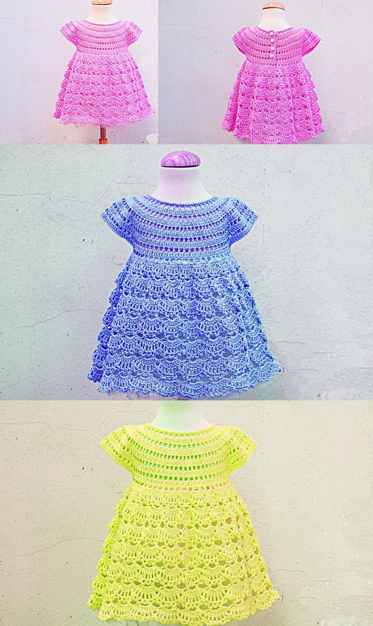 crochet baby dress pattern (5)
