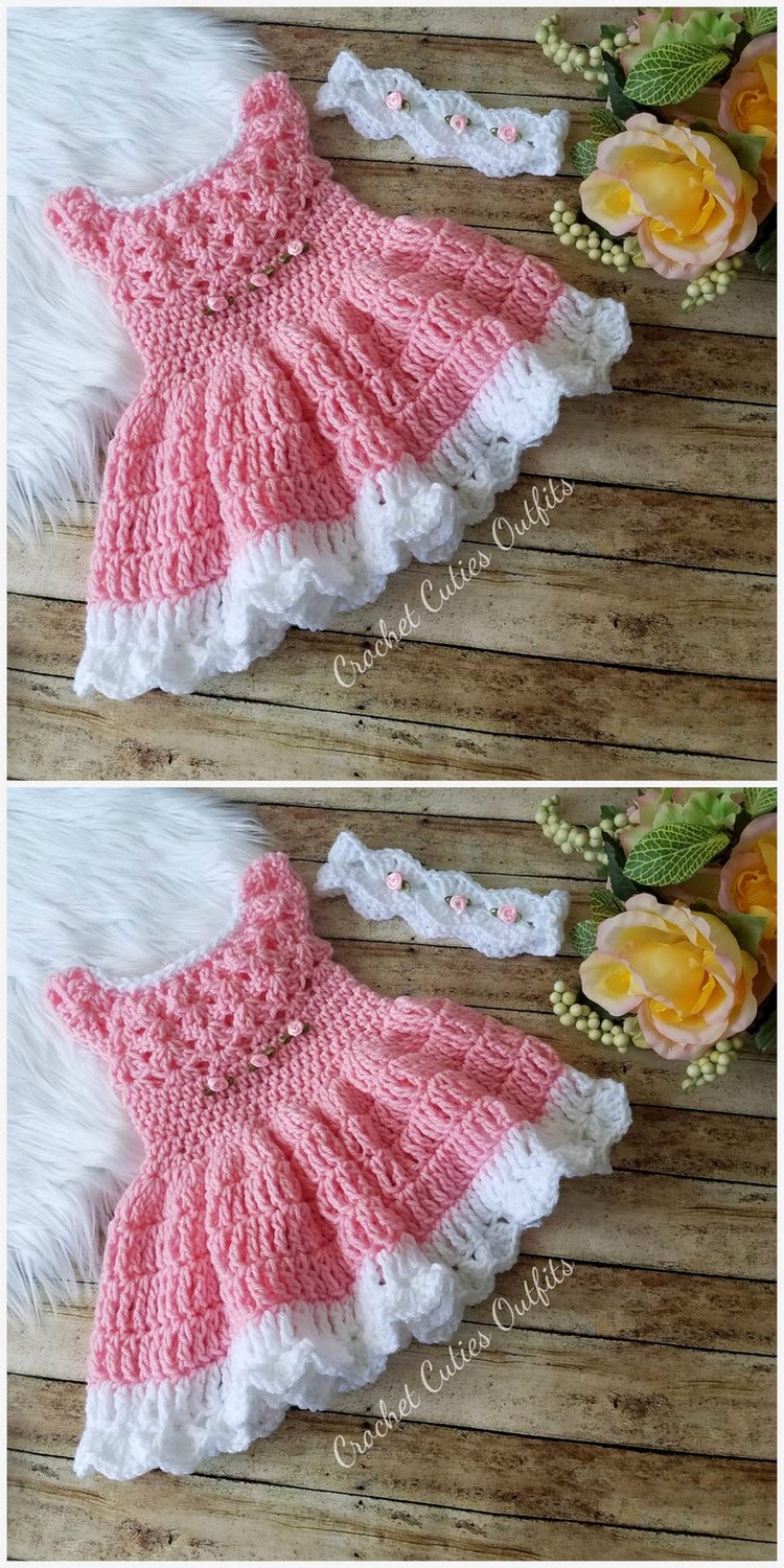 crochet baby dress pattern (6)