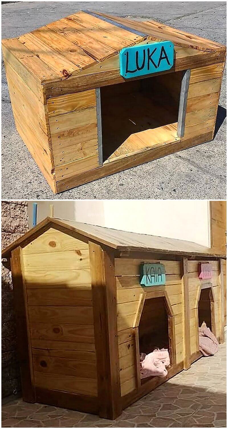 pallet-dog-houses