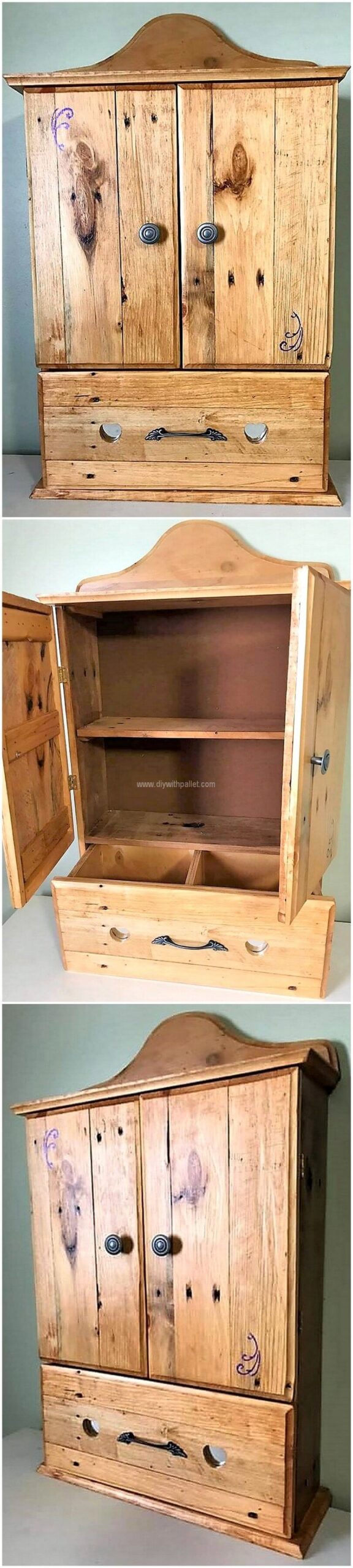 pallet-jwerlry-cabinet