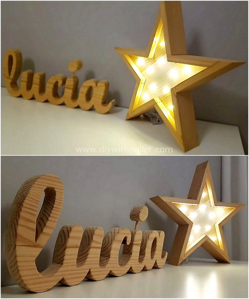 pallet-word-and-star-art-craft