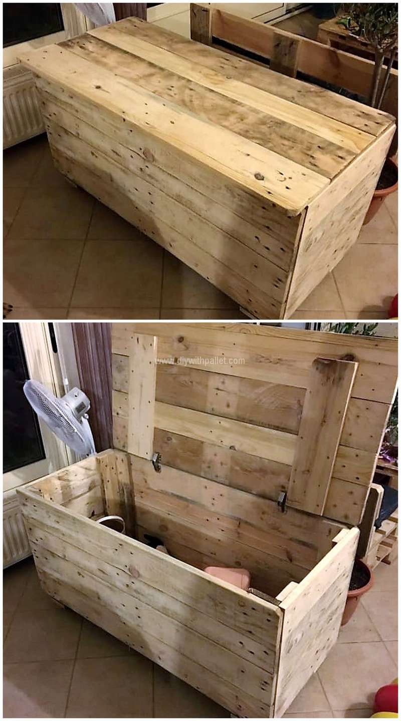 pallets-made-chest