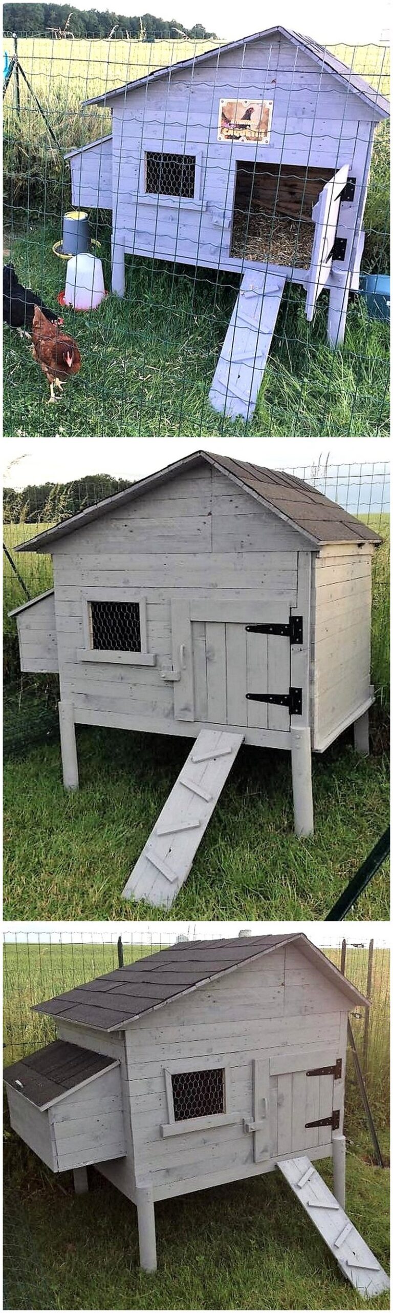 wood-pallet-hen-house
