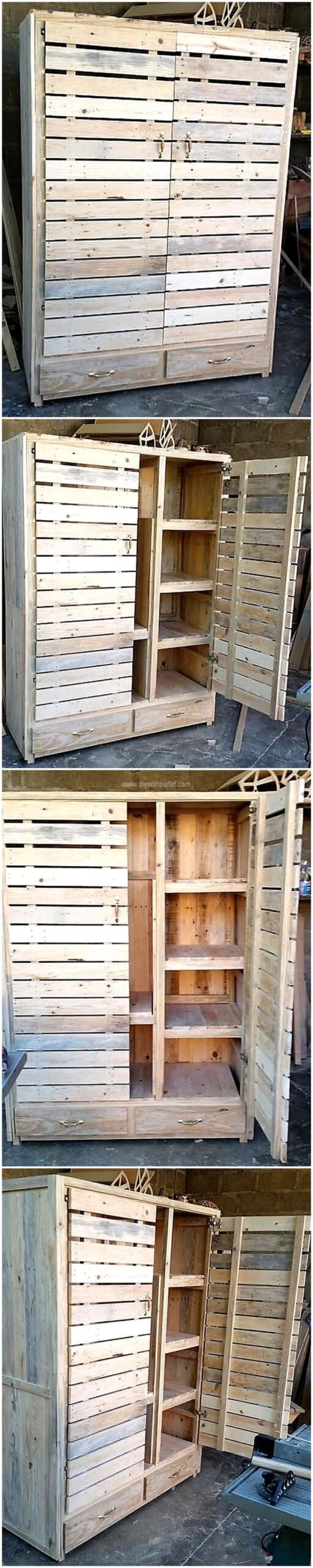 wooden-pallet-closet