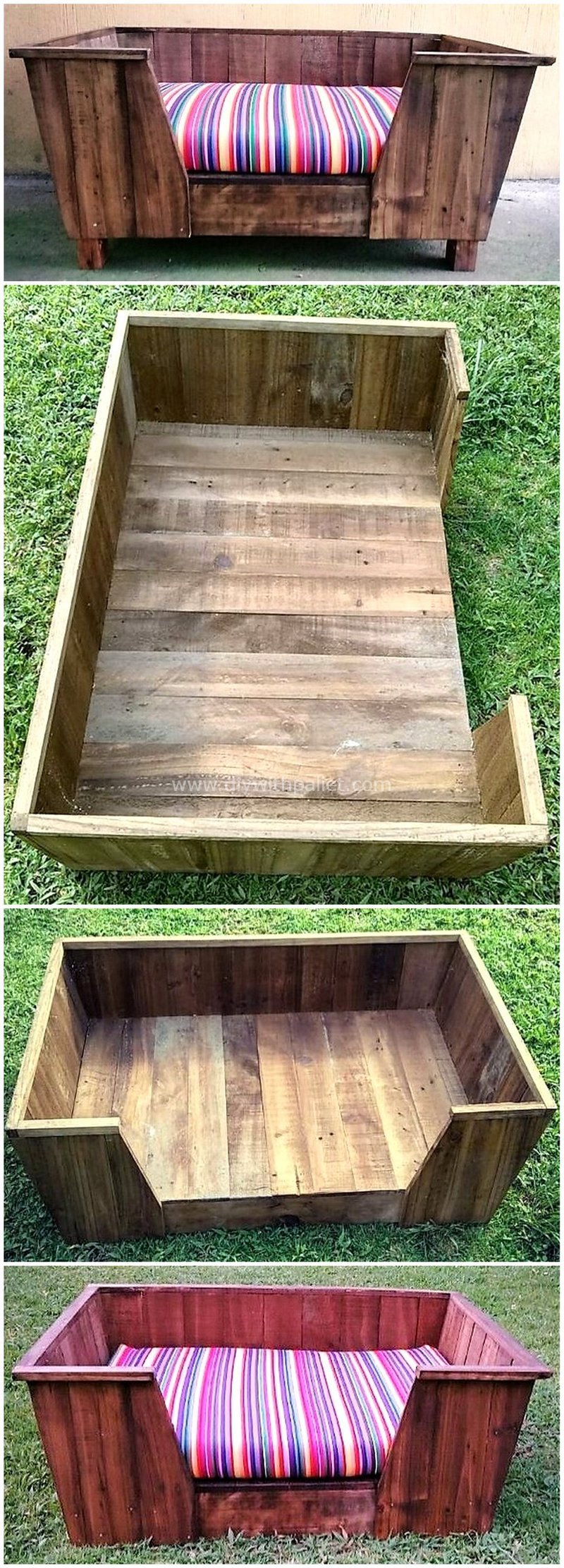 wooden-pallet-dog-bed