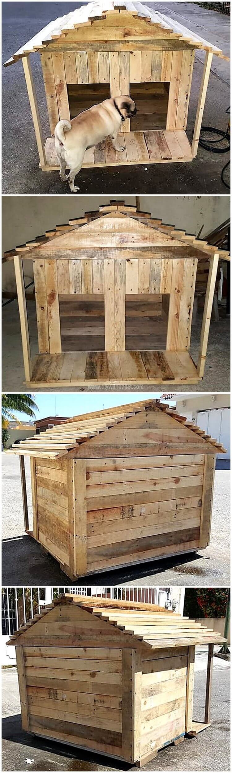 wooden-pallet-dog-house