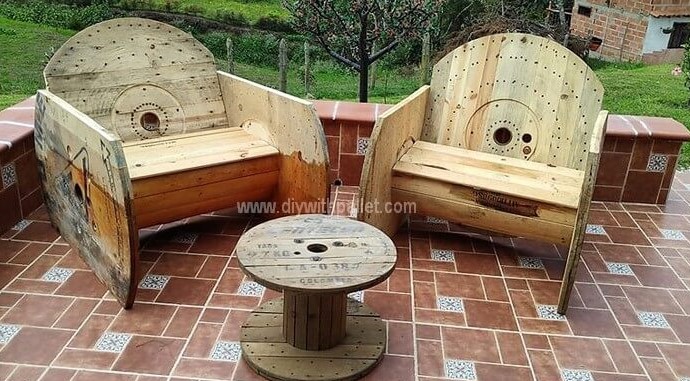 pallet-cable-reel-furniture