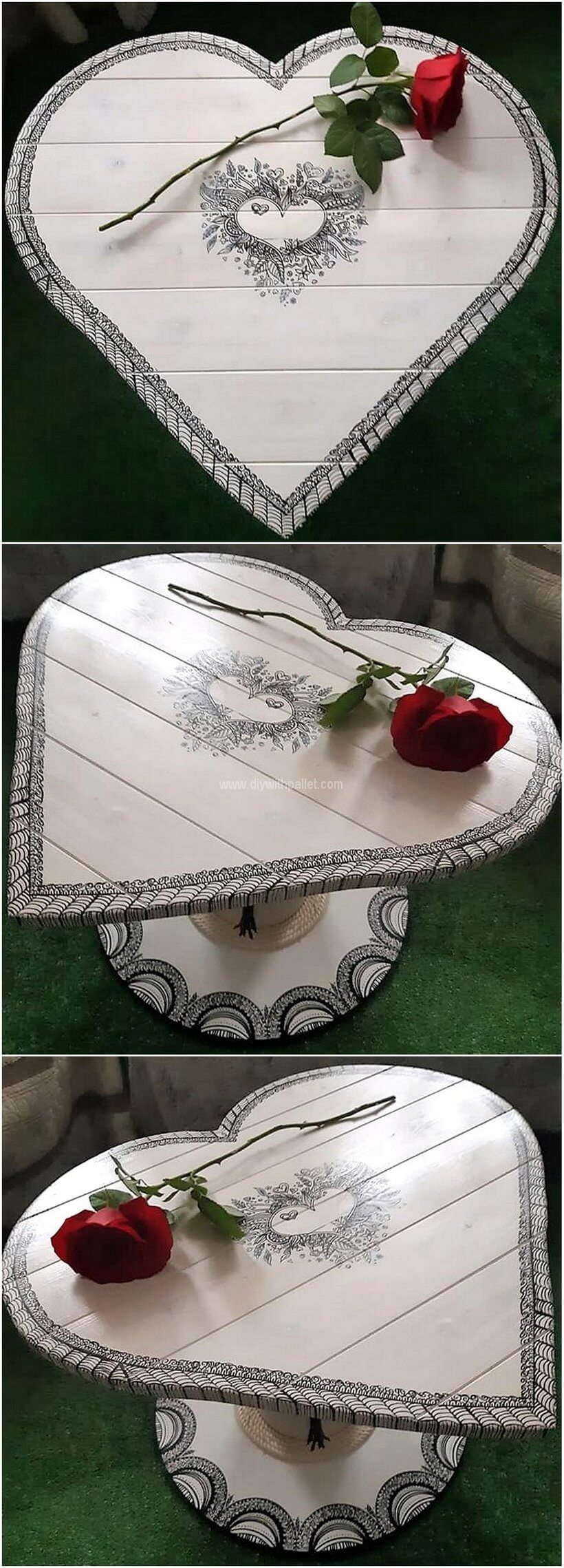 pallet-heart-shape-table