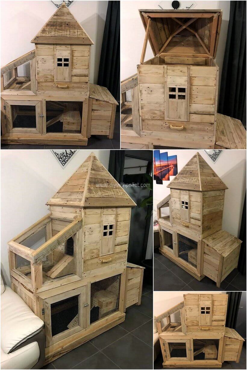 wood-pallet-rabbit-house
