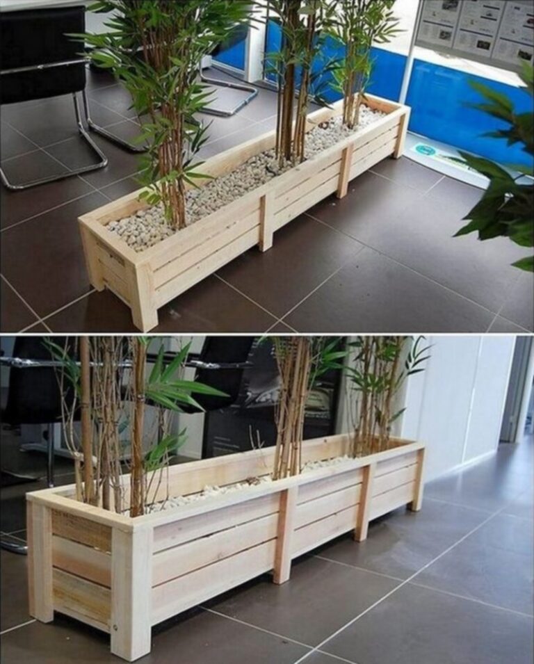 Simple Ways To Build A Pallet Planter - HOW TO MAKE – DIY