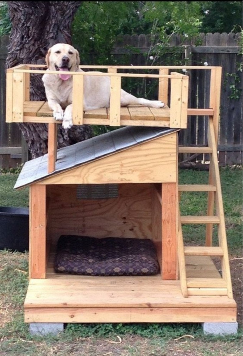 pallet dog house (31)