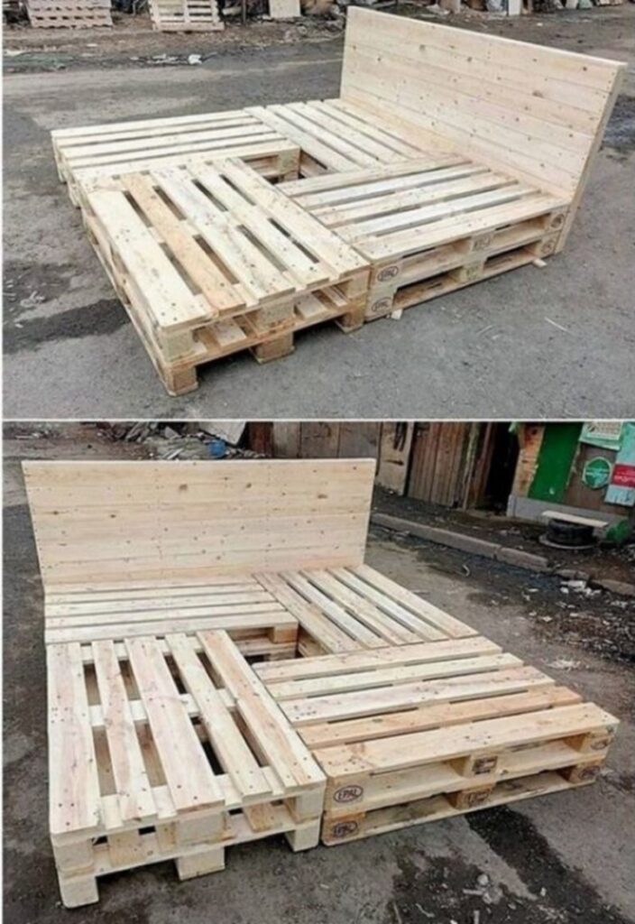Free DIY Pallet Bed Plans HOW TO MAKE DIY