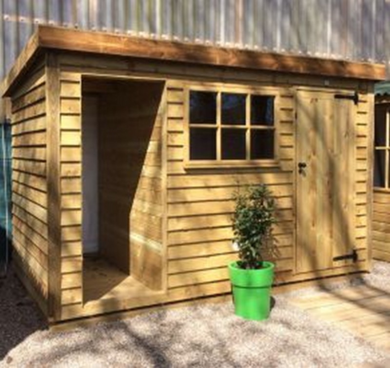 wooden pallet cabin (9)