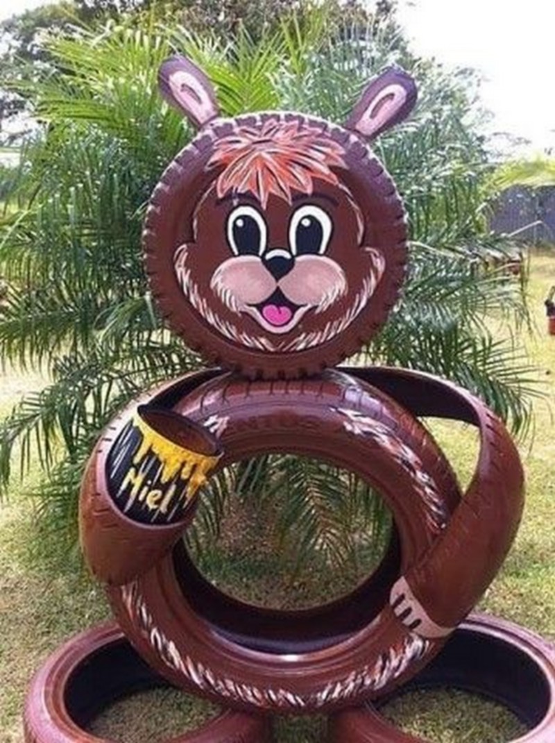 Used Tires Crafts (7)