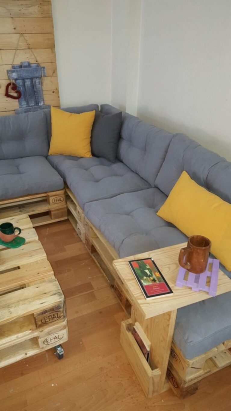 Unique DIY Wooden Pallet Sofa Set Ideas - HOW TO MAKE – DIY