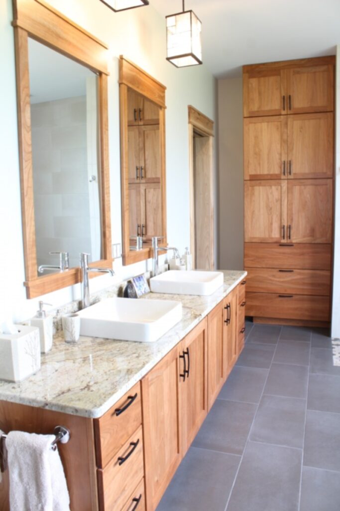Wood Bathroom Vanity And Sink - HOW TO MAKE – DIY