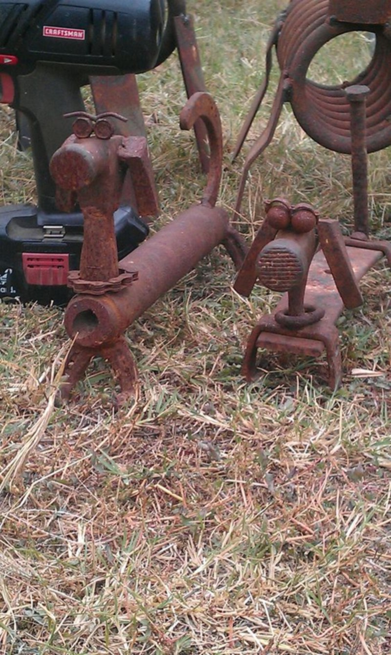 Creative Scrap Metal Sculptures (3)