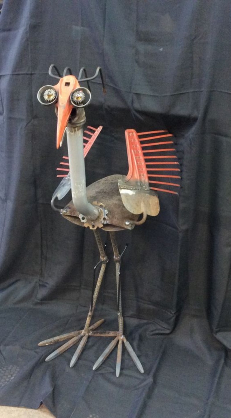 Creative Scrap Metal Sculptures (38)