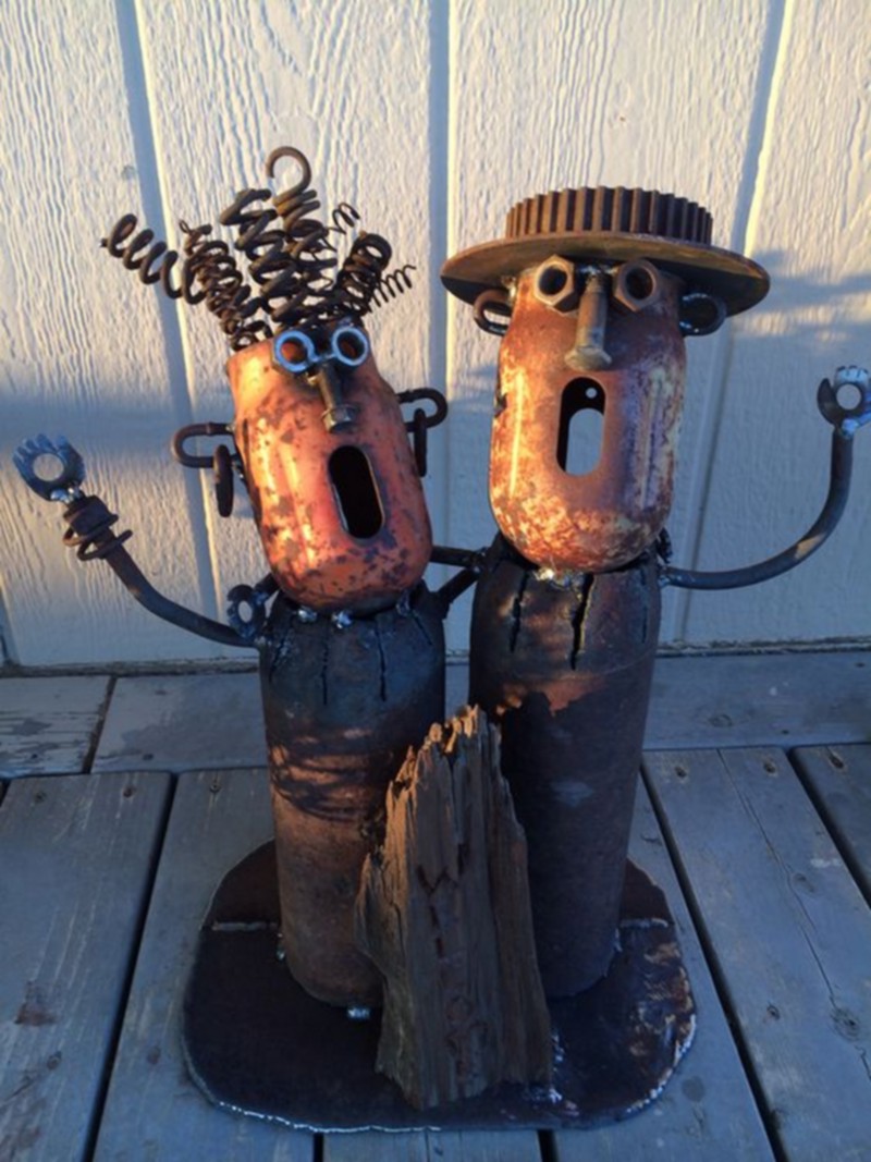 Creative Scrap Metal Sculptures (51)