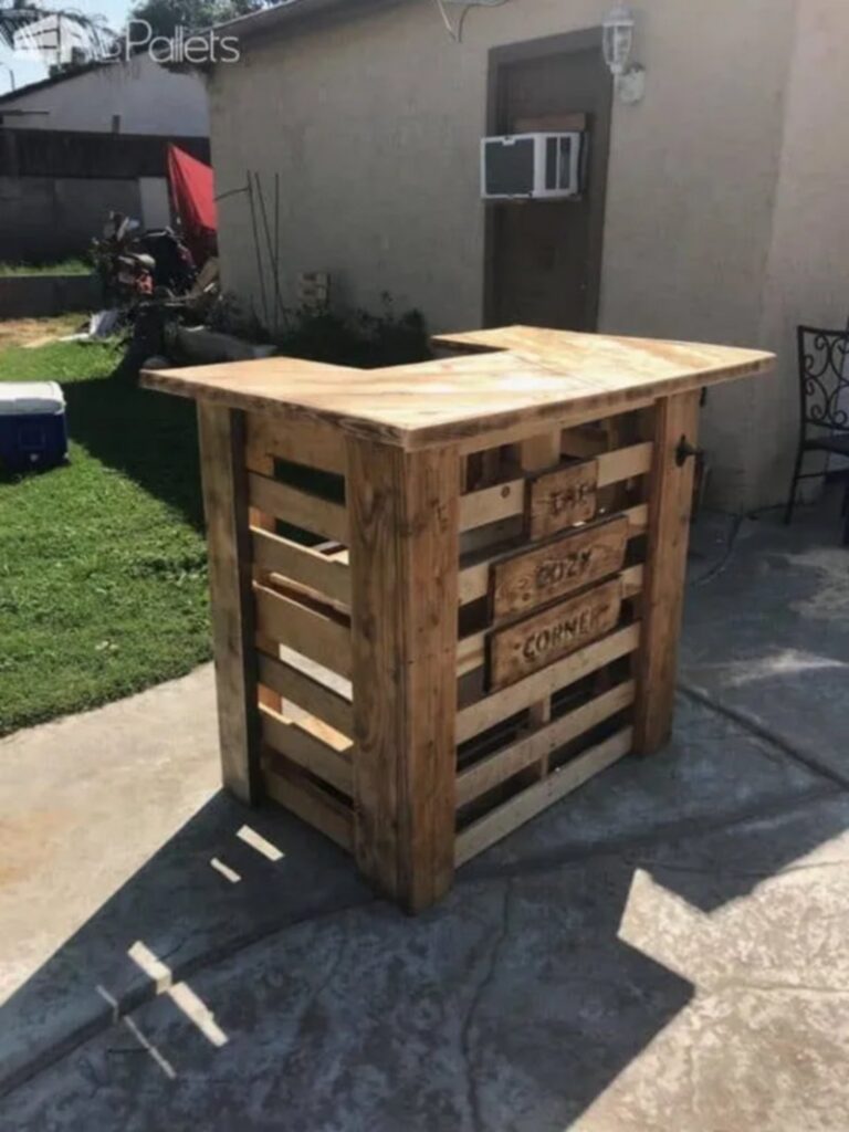 Easy Pallet Bar Plans: DIY Crafted & SEO Friendly