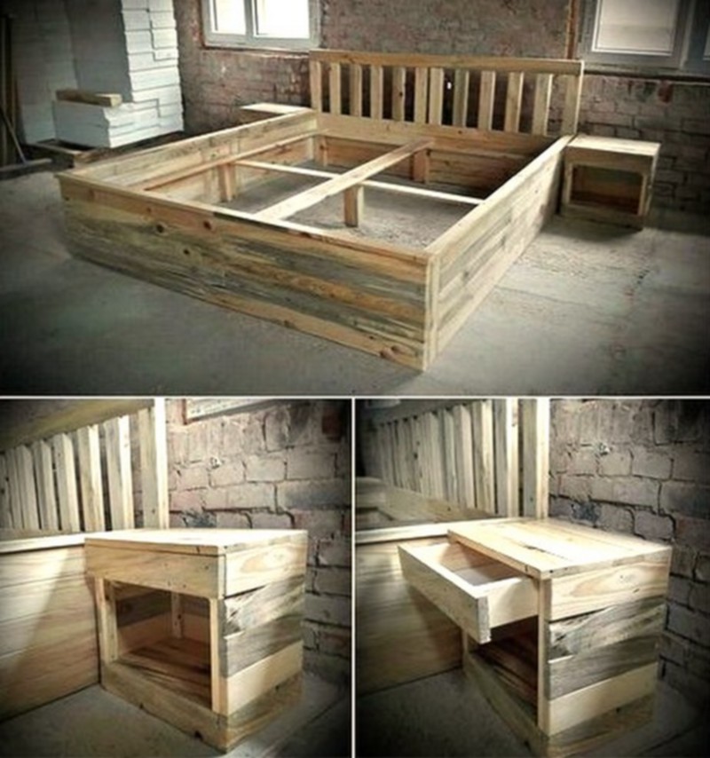 Creative Recycled Pallet Beds (4)
