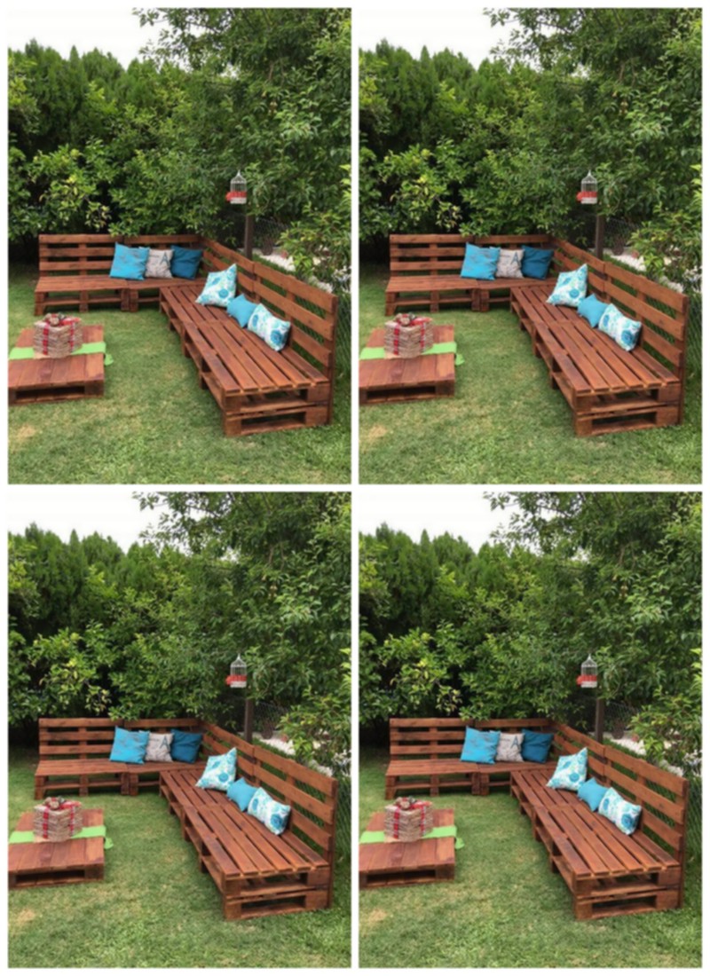 DIY Wood Pallet Outdoor Couch (10)