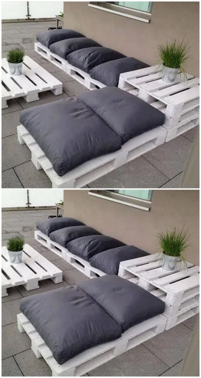 DIY Wood Pallet Outdoor Couch (11)