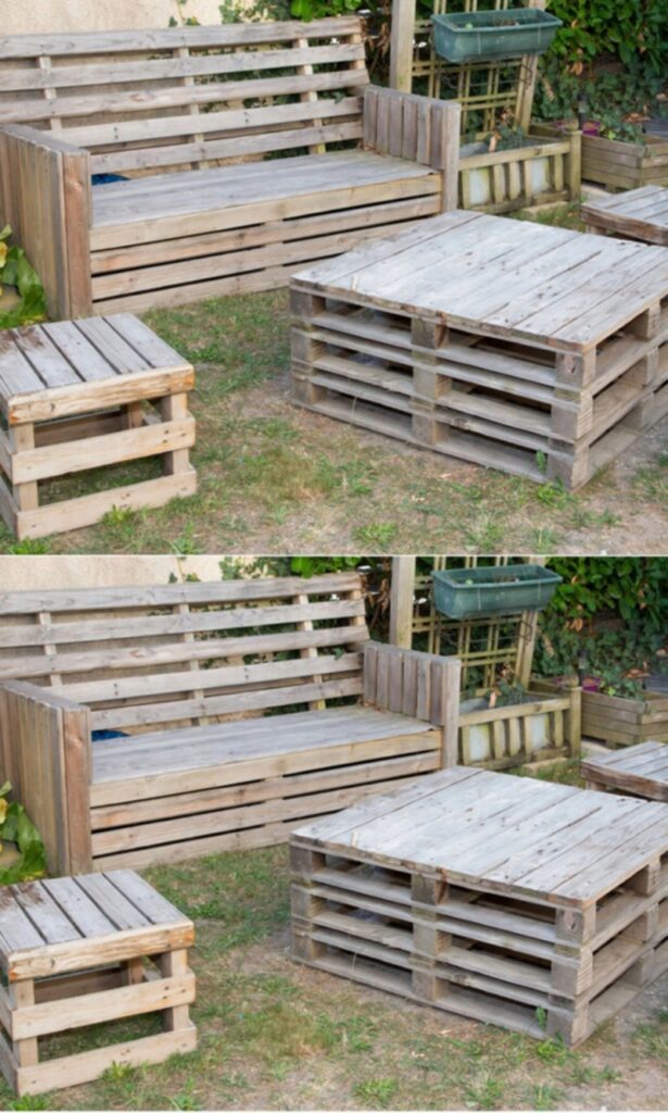 DIY Wood Pallet Outdoor Couch Ideas - HOW TO MAKE – DIY